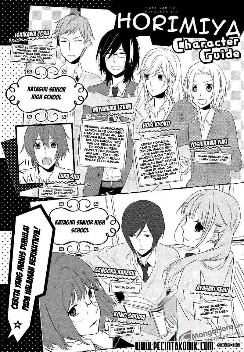 Manga Horimiya Chapter 8 gambar 2