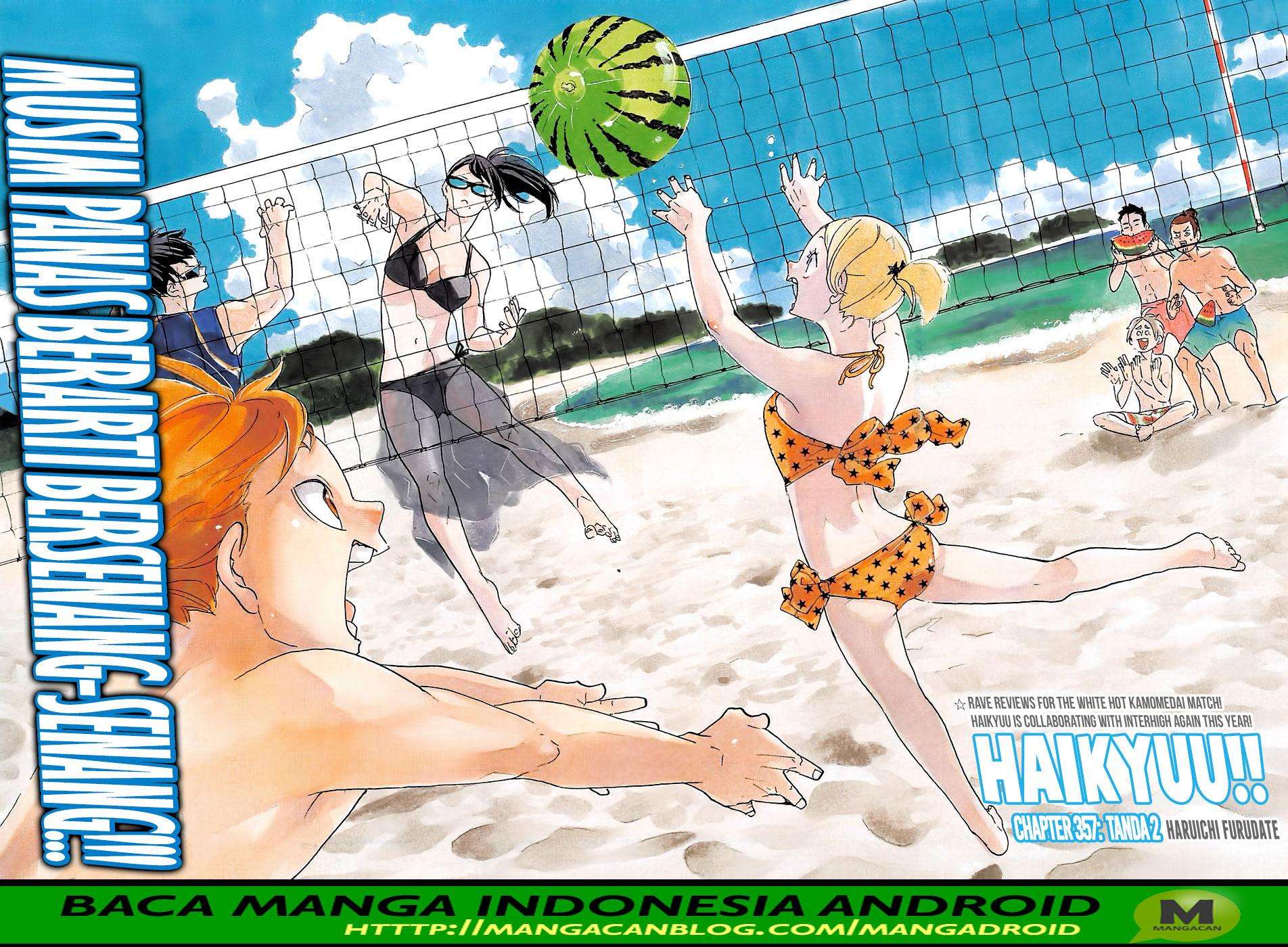 Komik Haikyuu!! Chapter 357 gambar 1