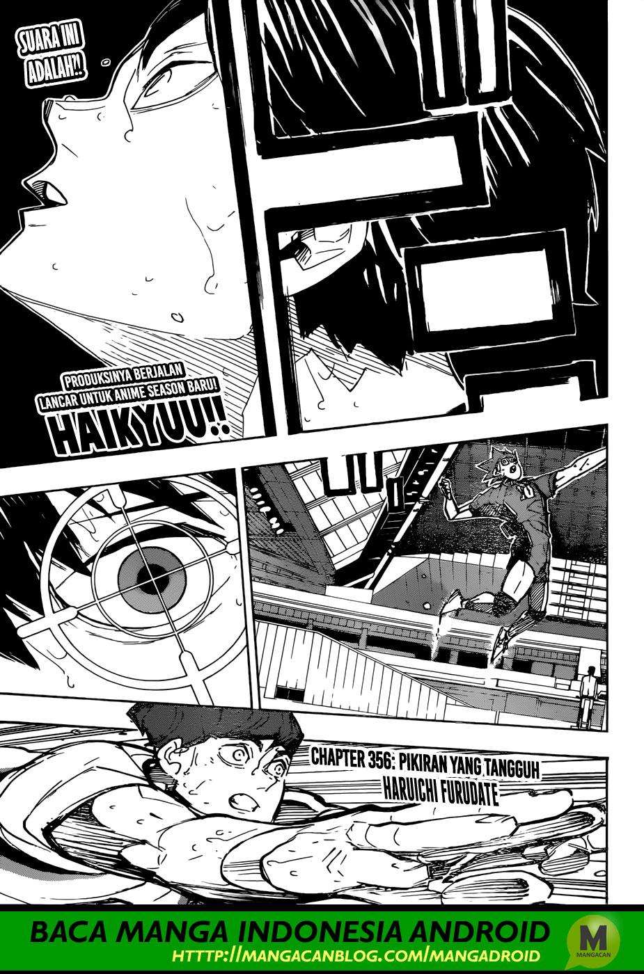 Komik Haikyuu!! Chapter 356 gambar 1