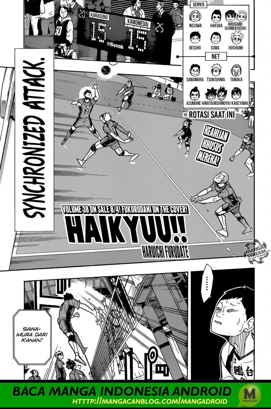 Komik Haikyuu!! Chapter 351 gambar 1