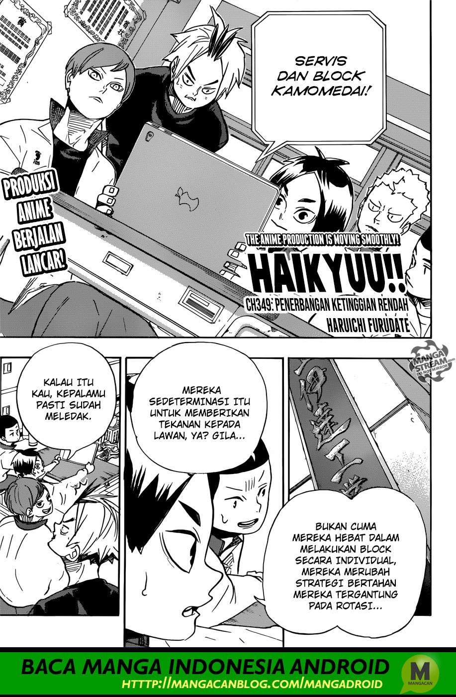 Komik Haikyuu!! Chapter 349 gambar 1