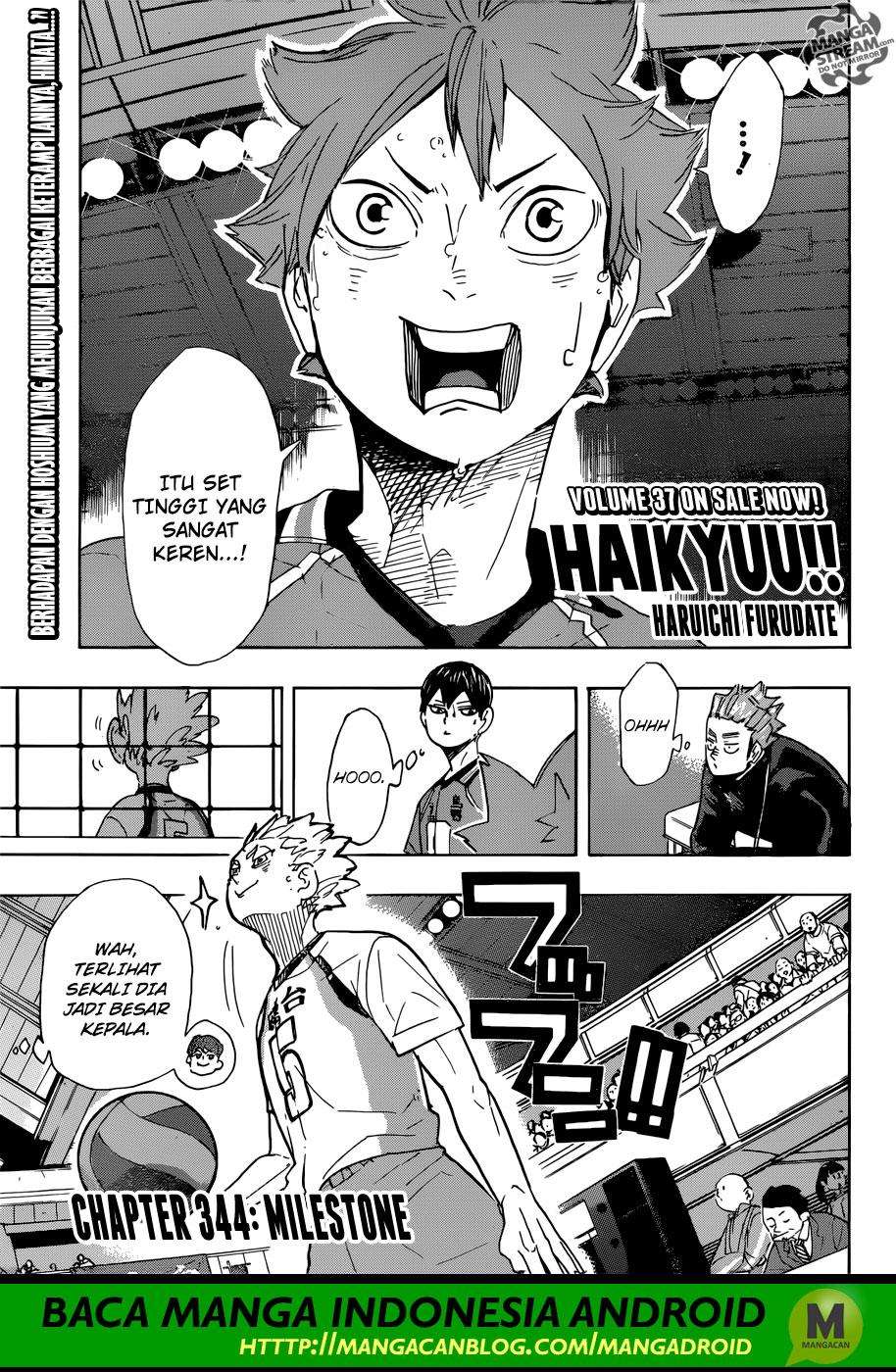 Komik Haikyuu!! Chapter 344 gambar 1