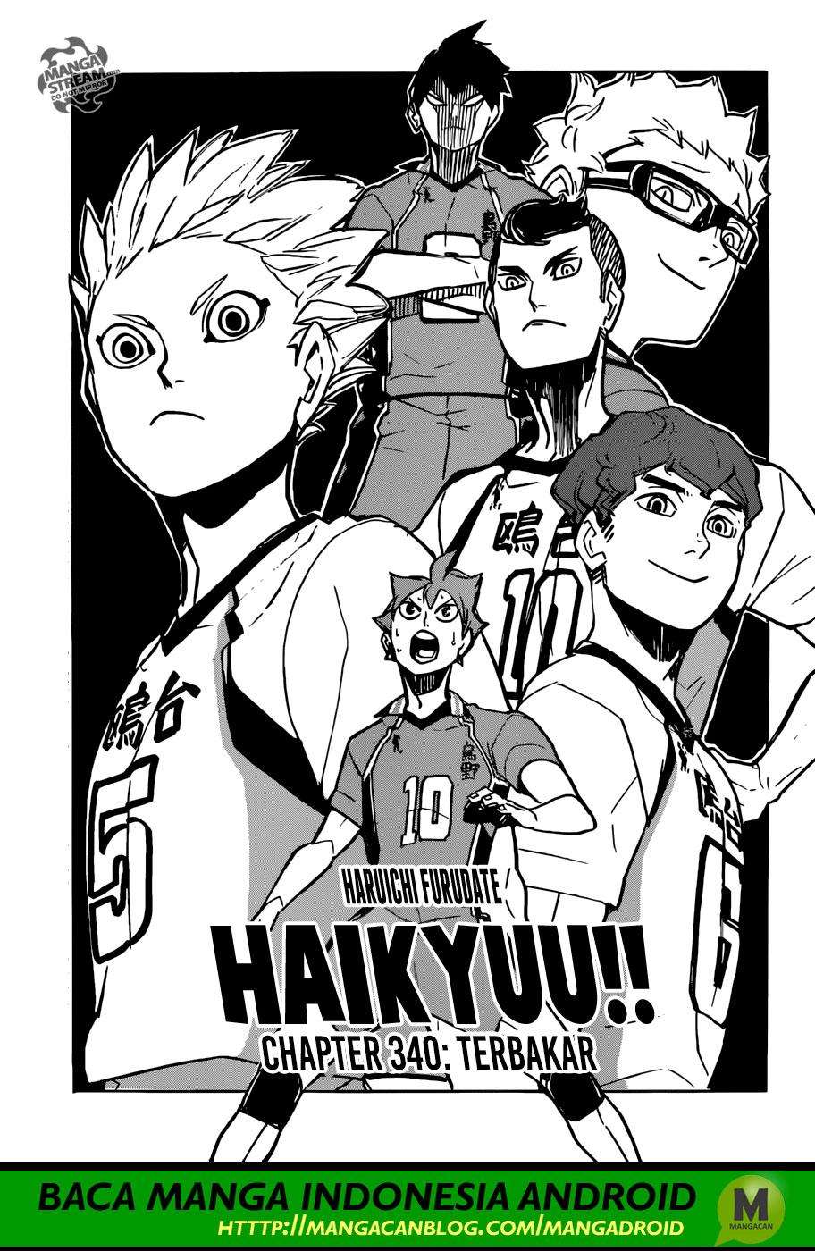 Komik Haikyuu!! Chapter 340 gambar 1