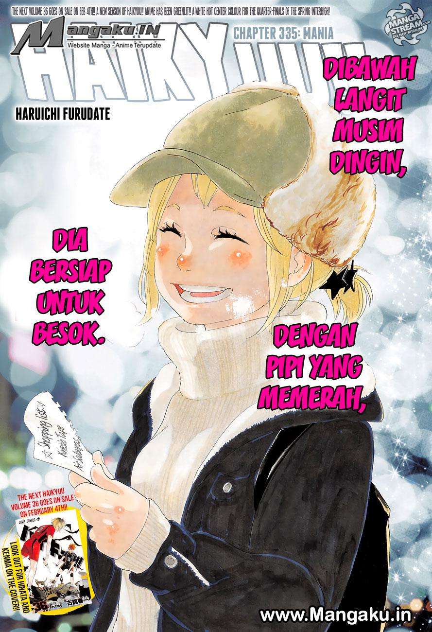 Komik Haikyuu!! Chapter 335 gambar 1