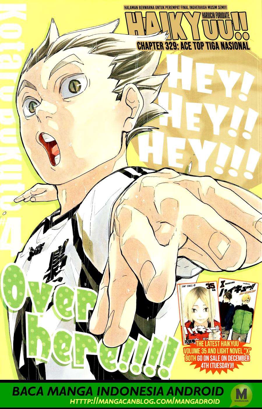 Komik Haikyuu!! Chapter 329 gambar 1