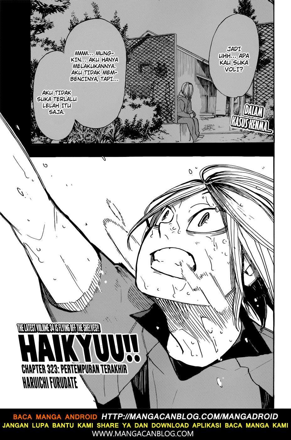 Komik Haikyuu!! Chapter 323 gambar 1