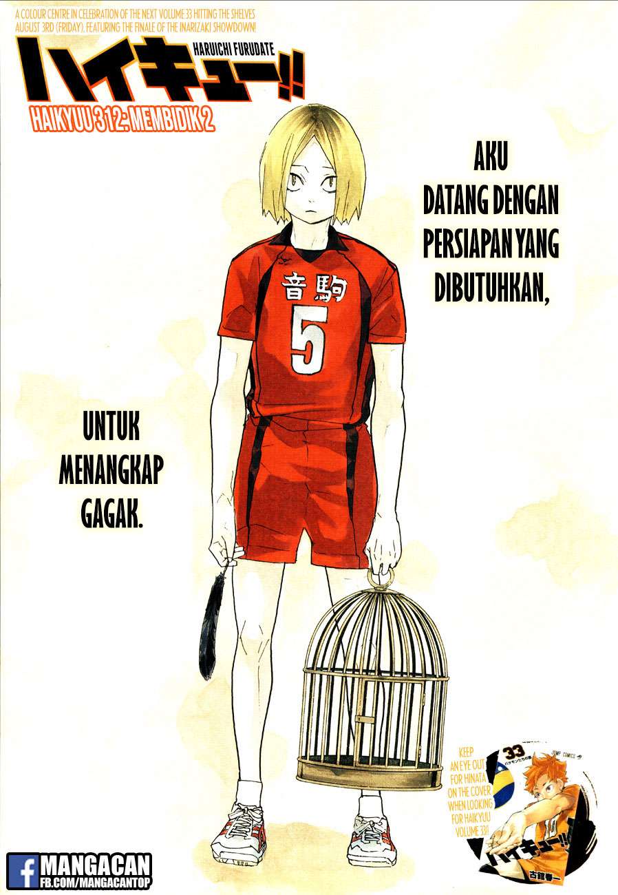 Komik Haikyuu!! Chapter 312 gambar 1