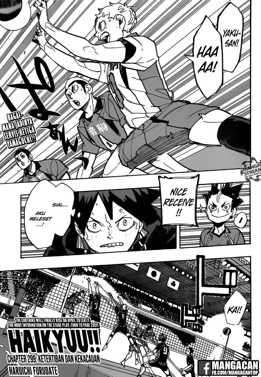 Komik Haikyuu!! Chapter 299 gambar 1
