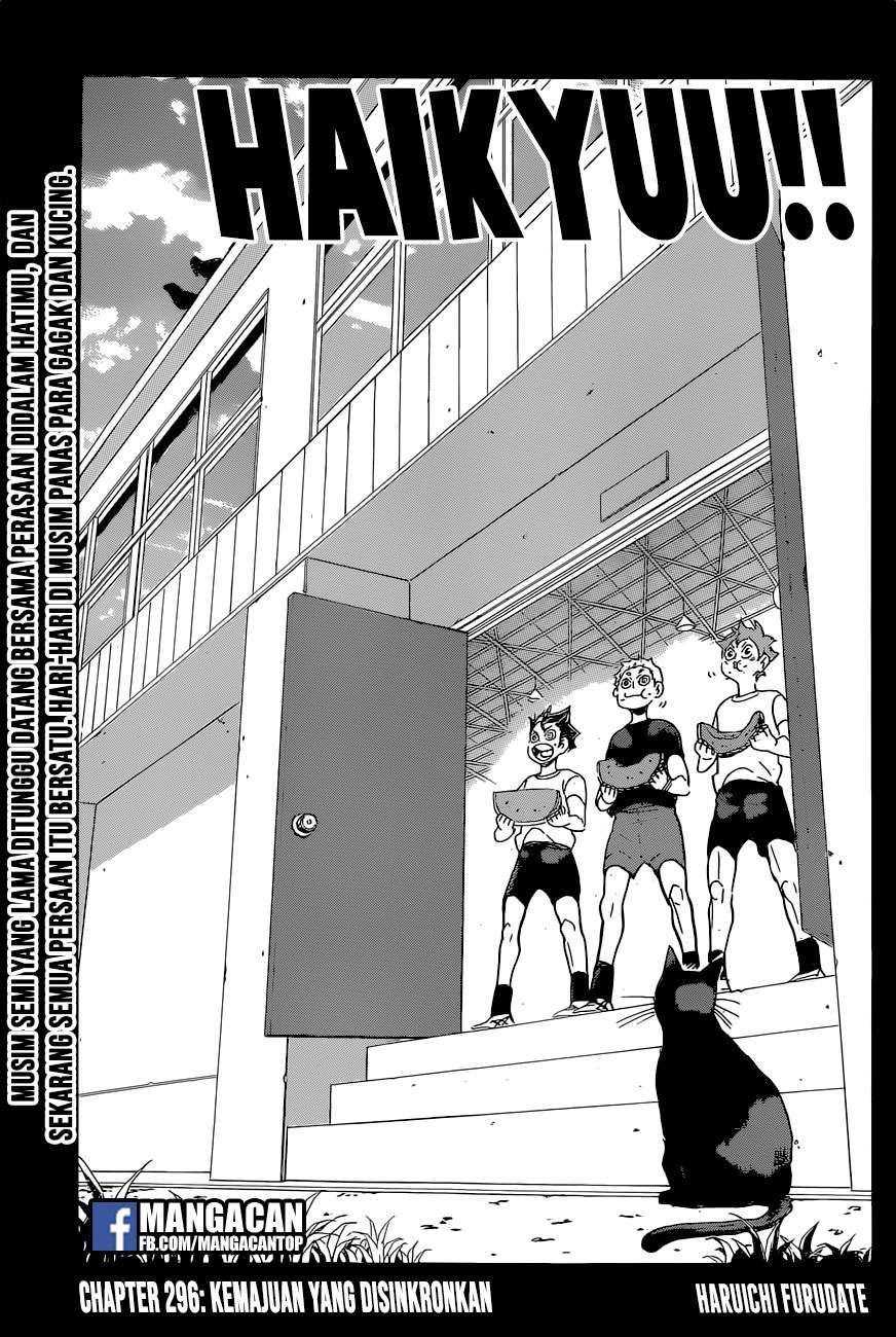 Komik Haikyuu!! Chapter 296 gambar 1
