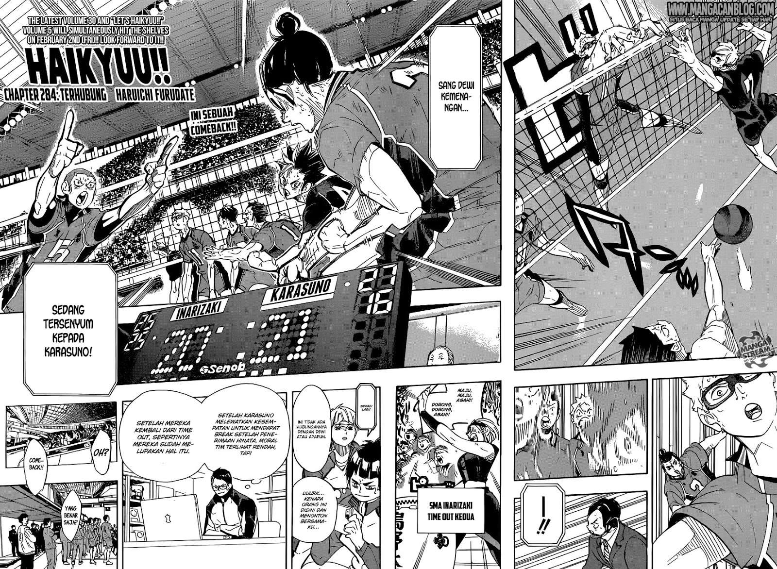 Haikyuu!! Chapter 284 - Halaman 5