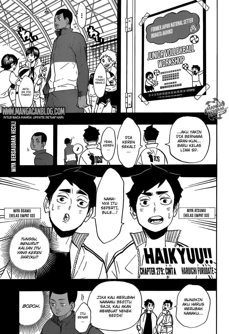 Komik Haikyuu!! Chapter 279 gambar 1