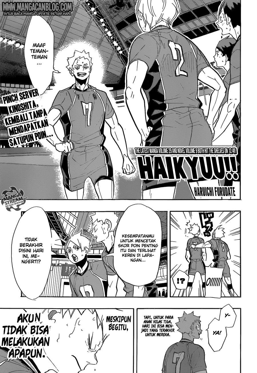 Komik Haikyuu!! Chapter 278 gambar 1