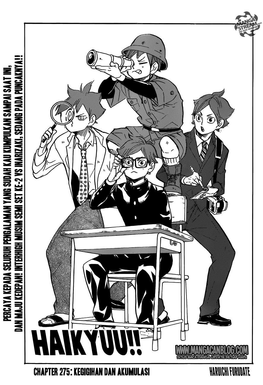 Komik Haikyuu!! Chapter 275 gambar 1