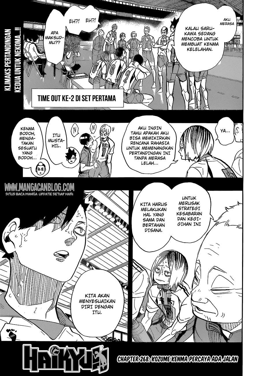 Komik Haikyuu!! Chapter 268 gambar 1