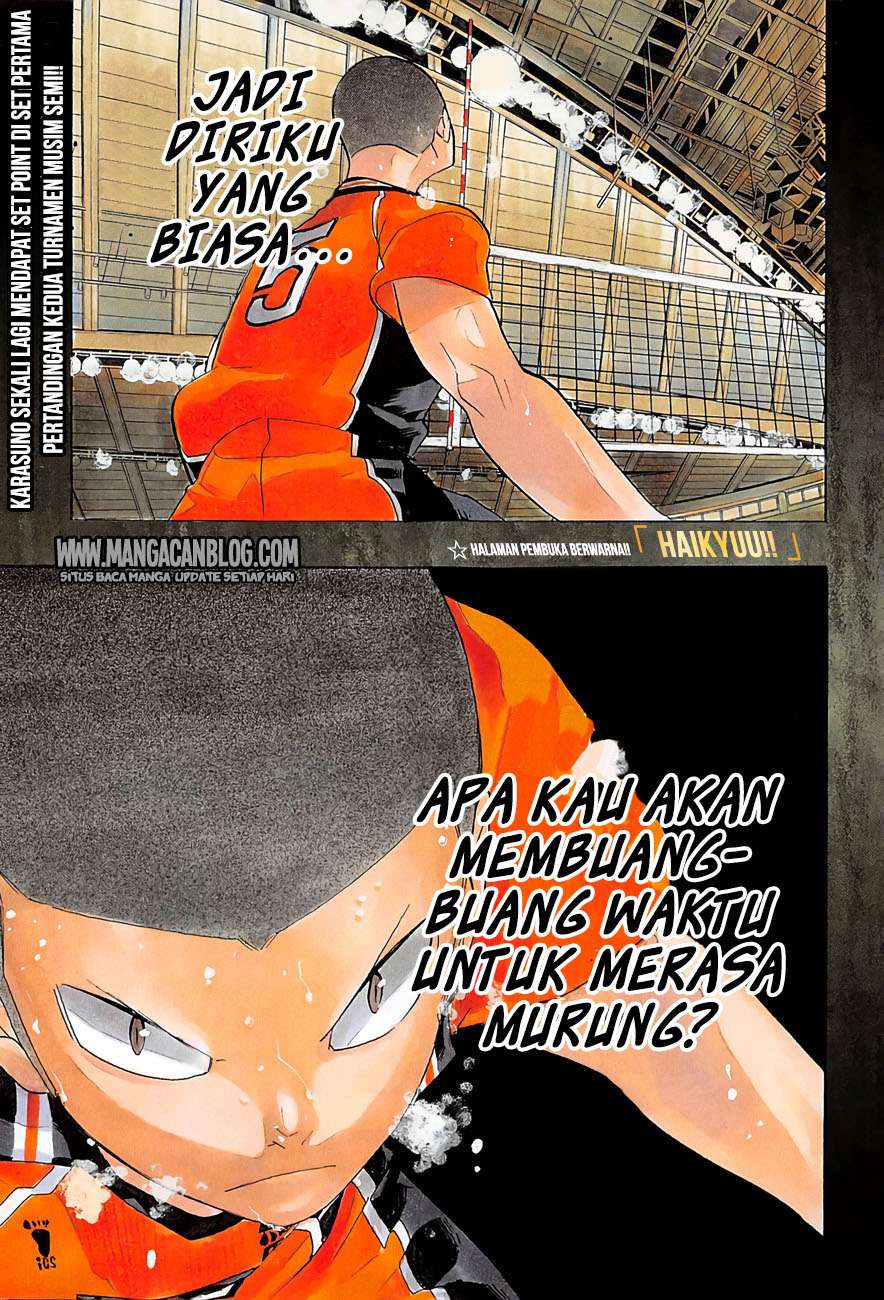 Komik Haikyuu!! Chapter 264 gambar 1