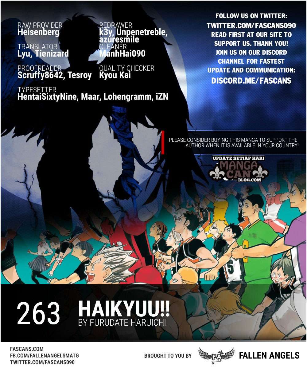 Komik Haikyuu!! Chapter 263 gambar 1