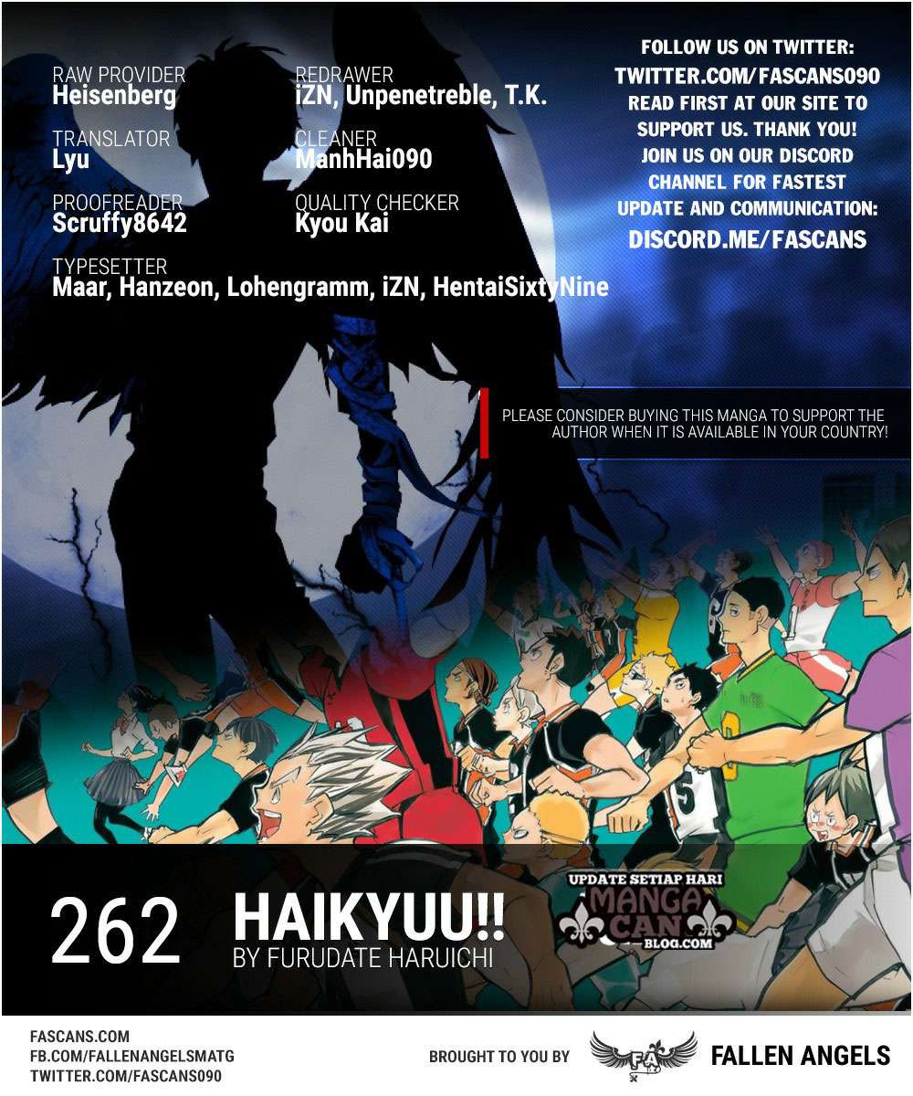 Komik Haikyuu!! Chapter 262 gambar 1