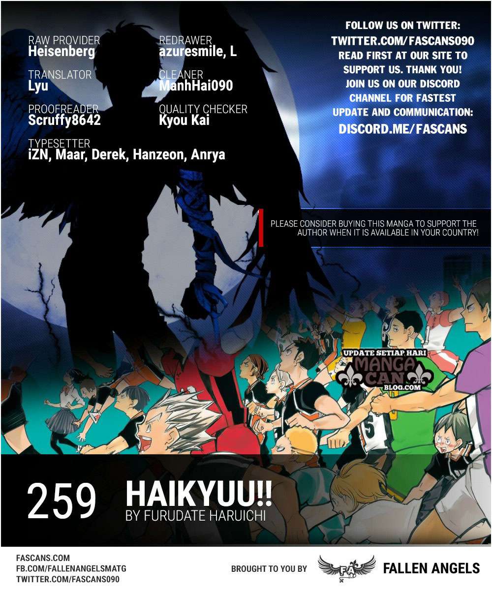 Komik Haikyuu!! Chapter 259 gambar 1