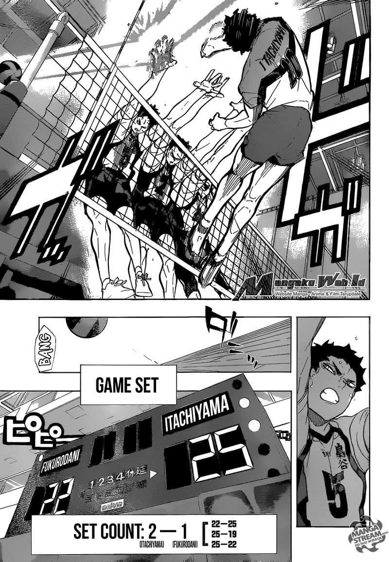 Haikyuu!! Chapter 206 - Halaman 12