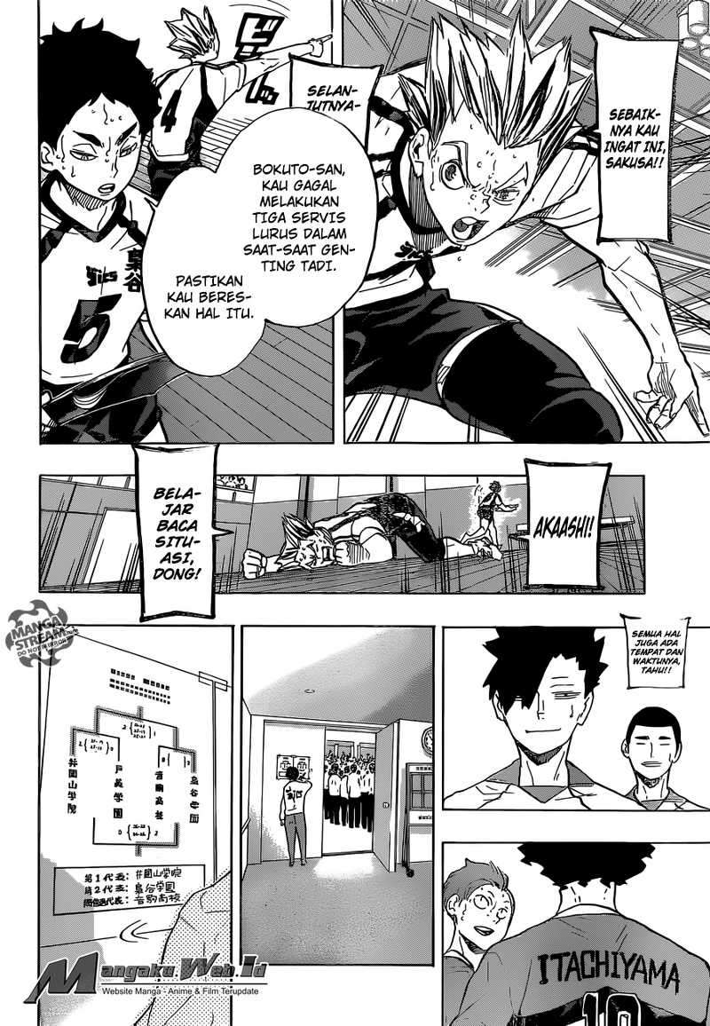 Haikyuu!! Chapter 206 - Halaman 14