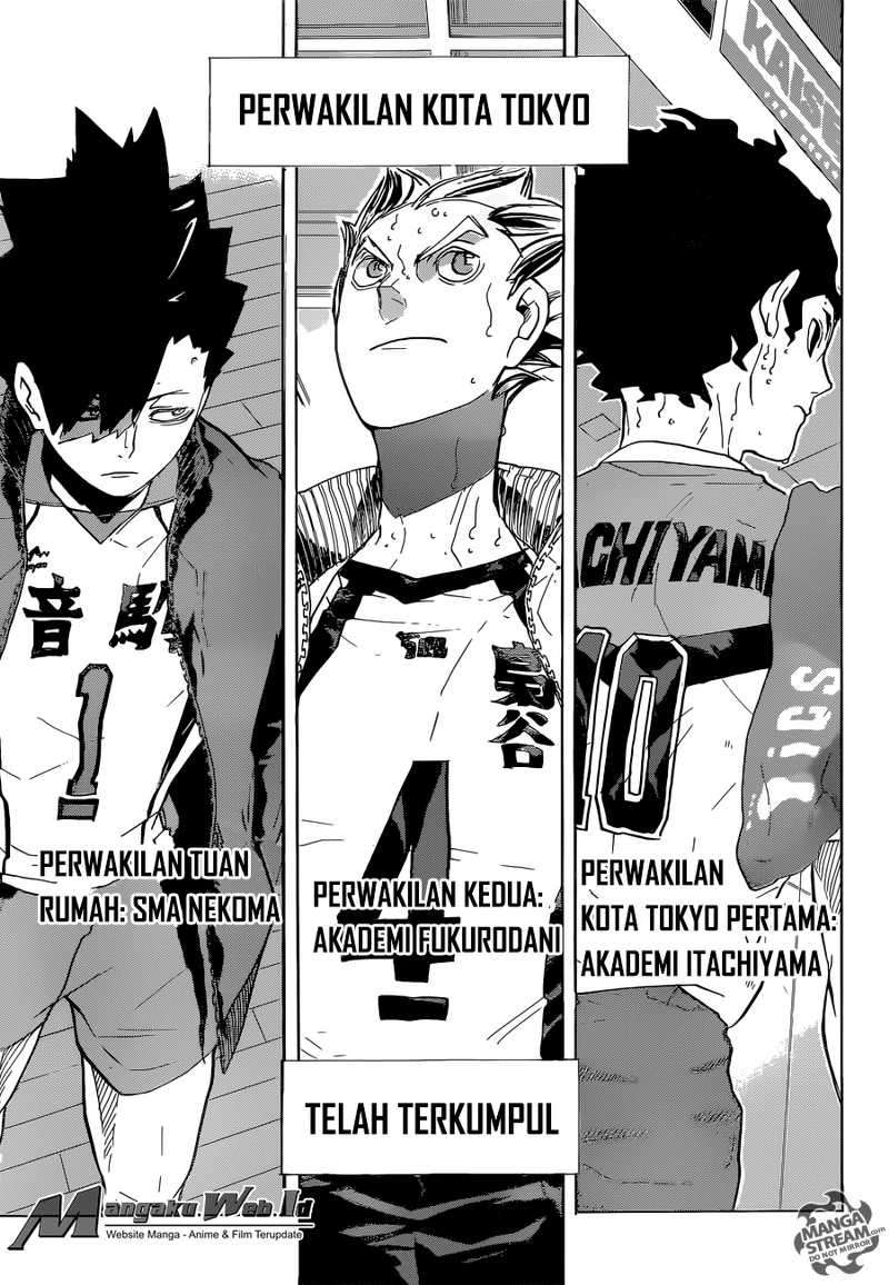Haikyuu!! Chapter 206 - Halaman 15