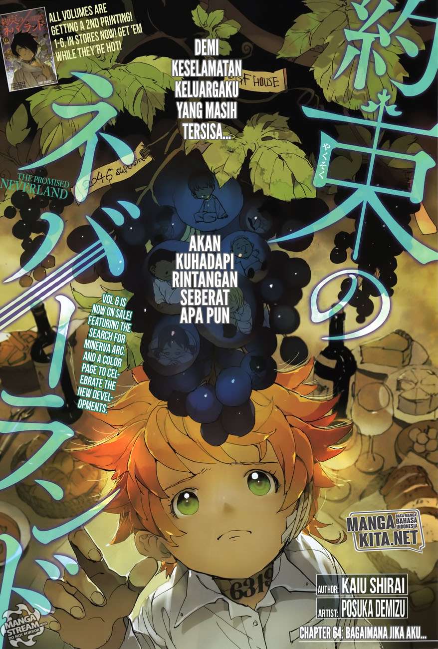 Komik The Promised Neverland Chapter 64 gambar 1