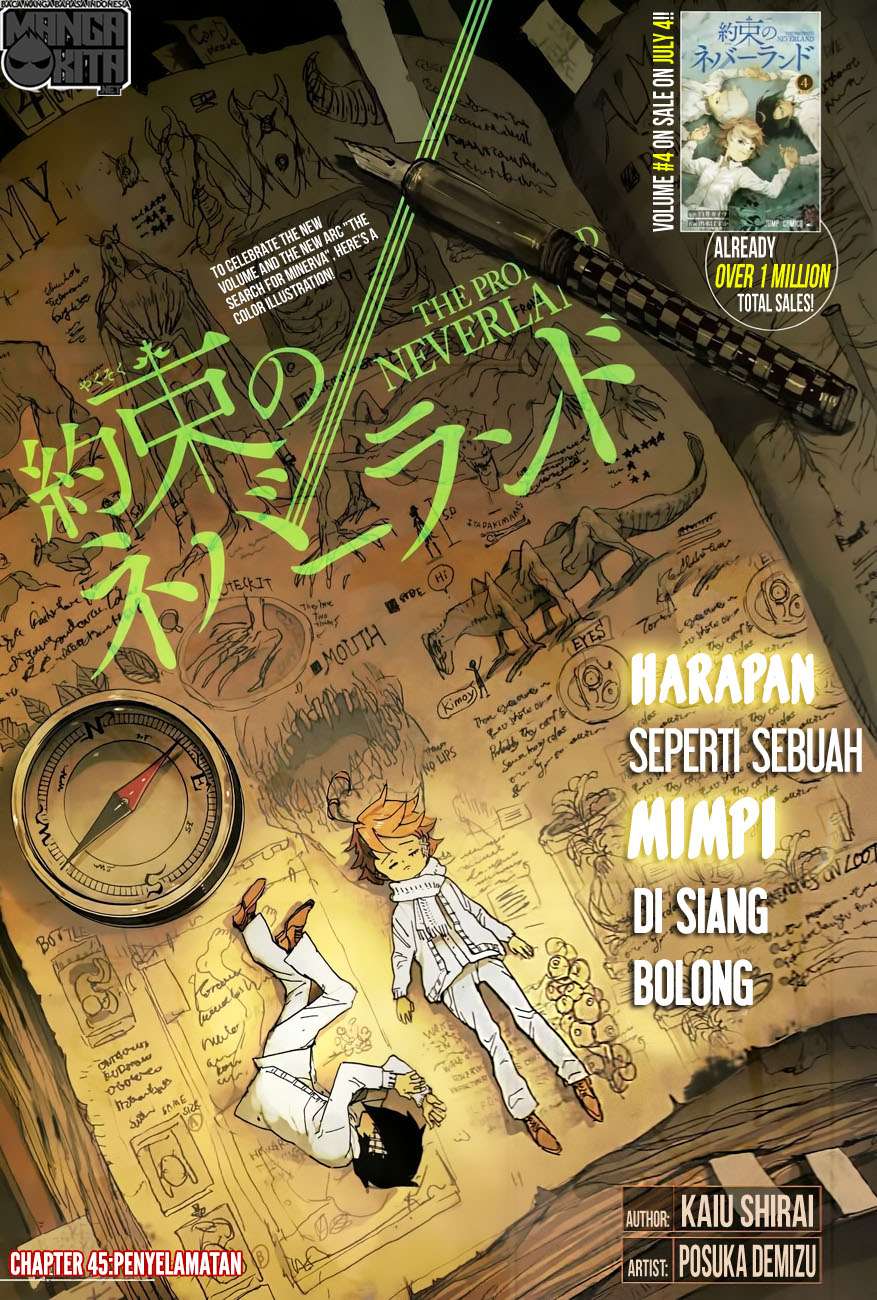 Manga The Promised Neverland Chapter 45 gambar 2