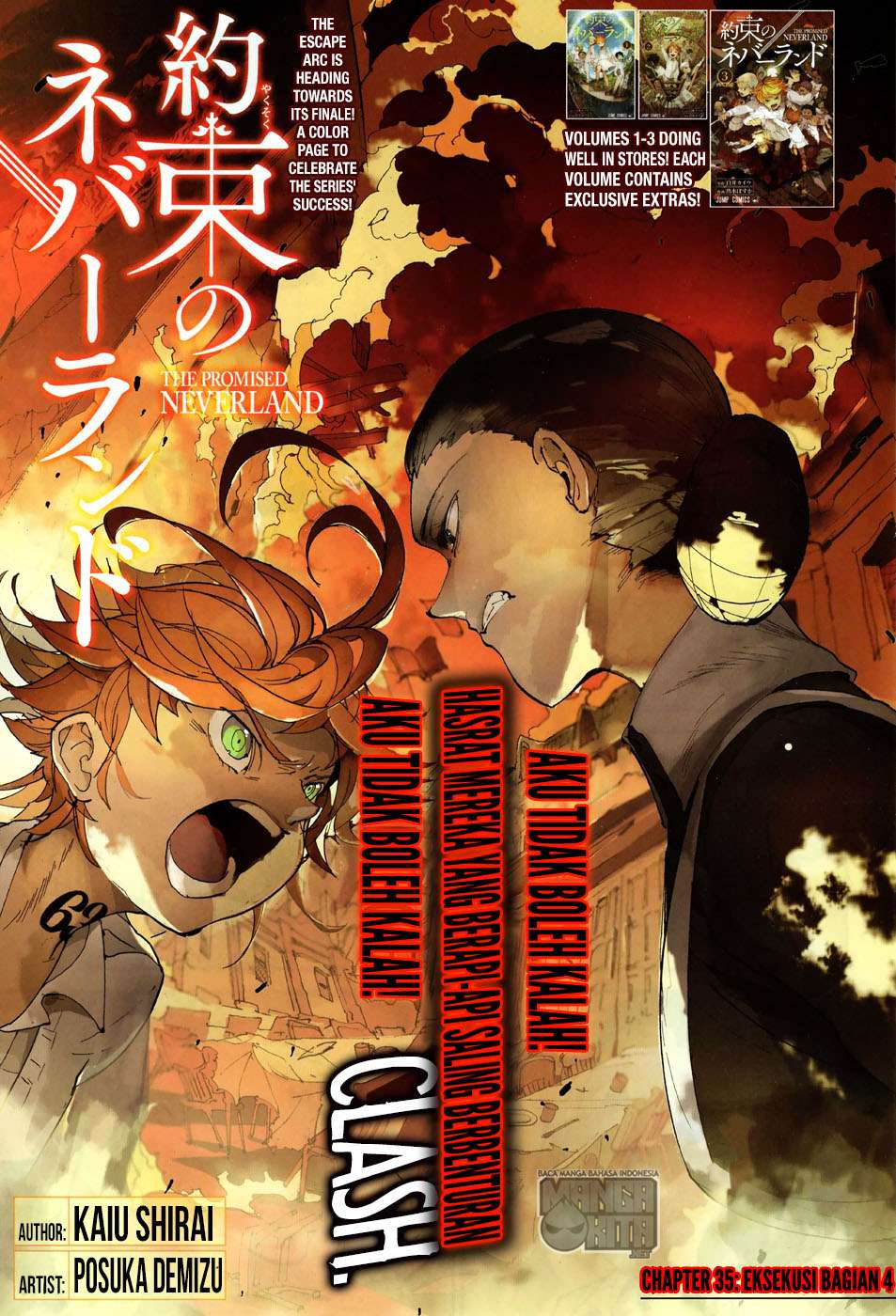 Manga The Promised Neverland Chapter 35 gambar 2