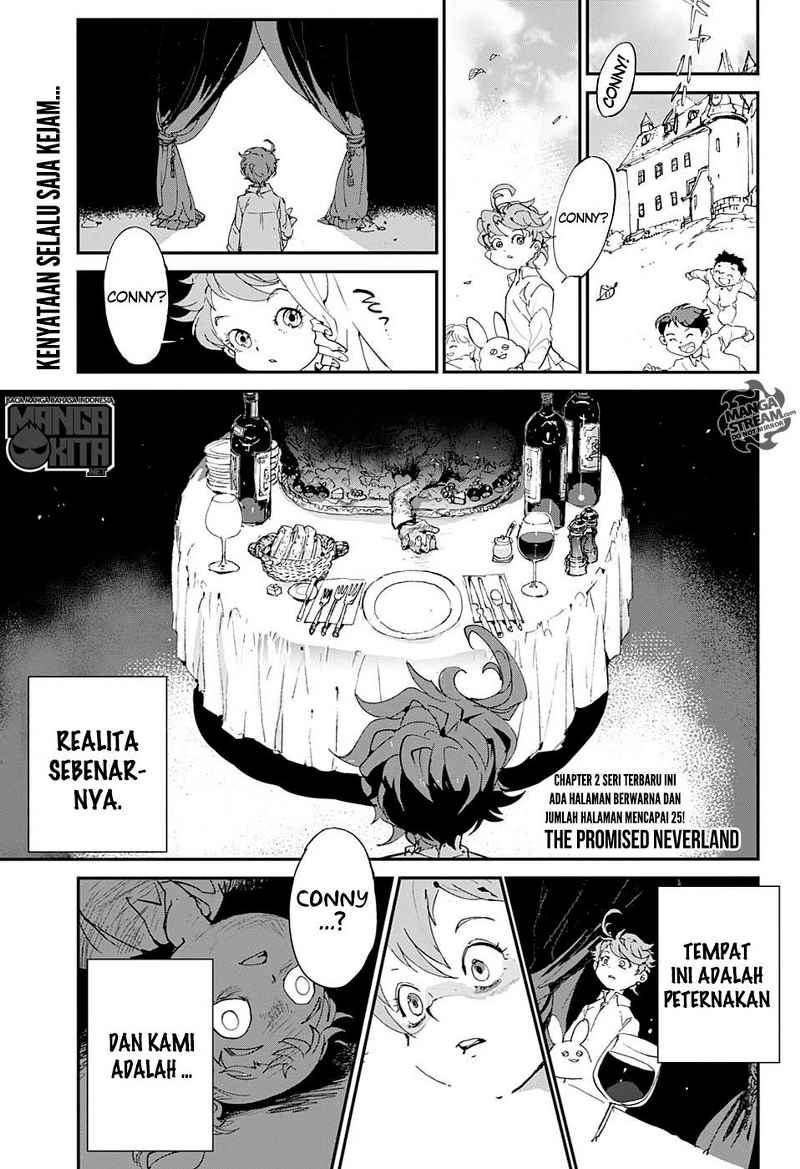 Manga The Promised Neverland Chapter 2 gambar 2