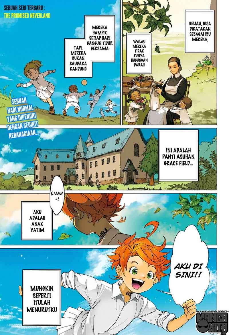 Manga The Promised Neverland Chapter 1 gambar 2