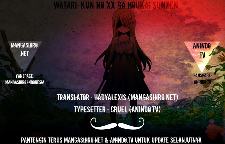 Komik Watari-kun no xx ga Houkai Sunzen Chapter 4 gambar 1