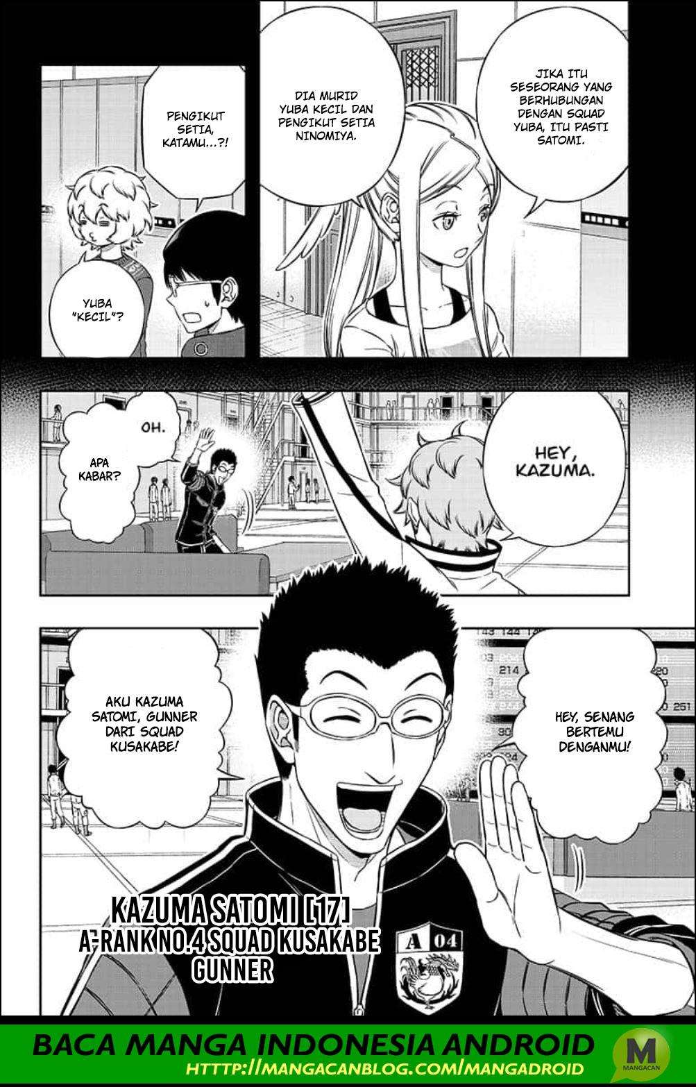Manga World Trigger Chapter 180 gambar 2
