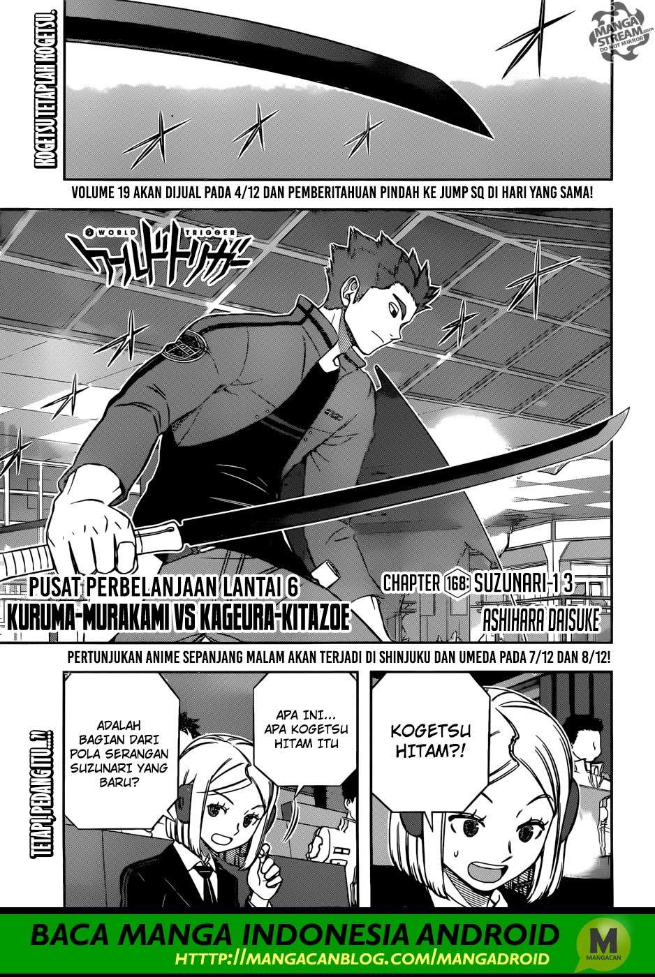 Komik World Trigger Chapter 168 gambar 1