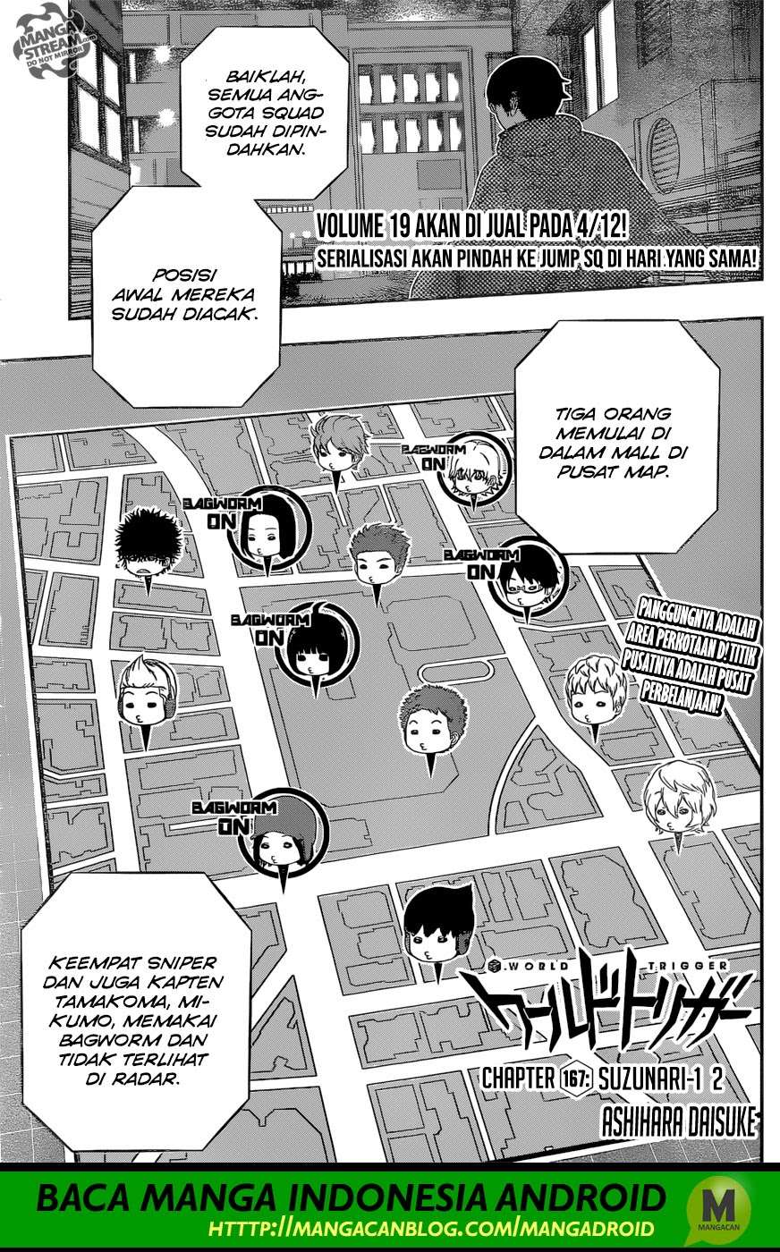 Komik World Trigger Chapter 167 gambar 1