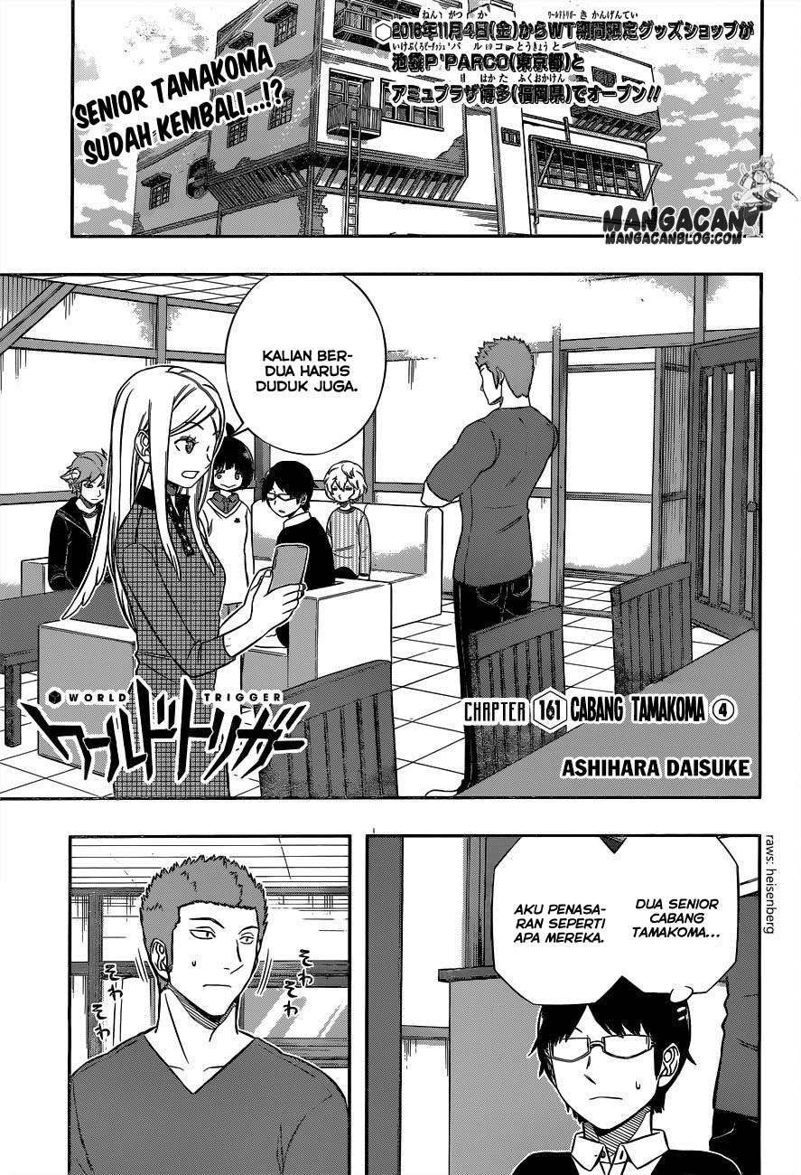 Komik World Trigger Chapter 161 gambar 1