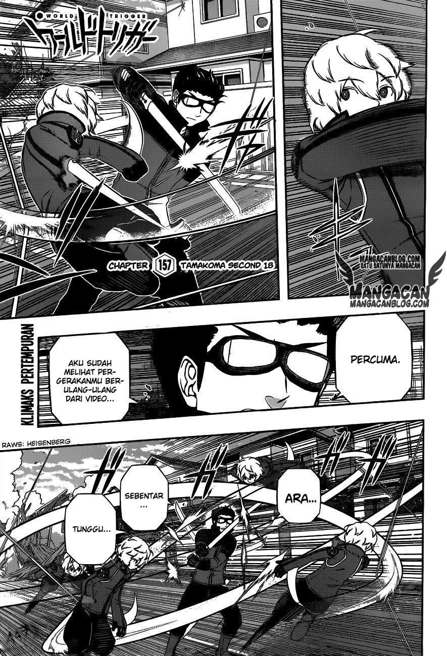 Komik World Trigger Chapter 157 gambar 1