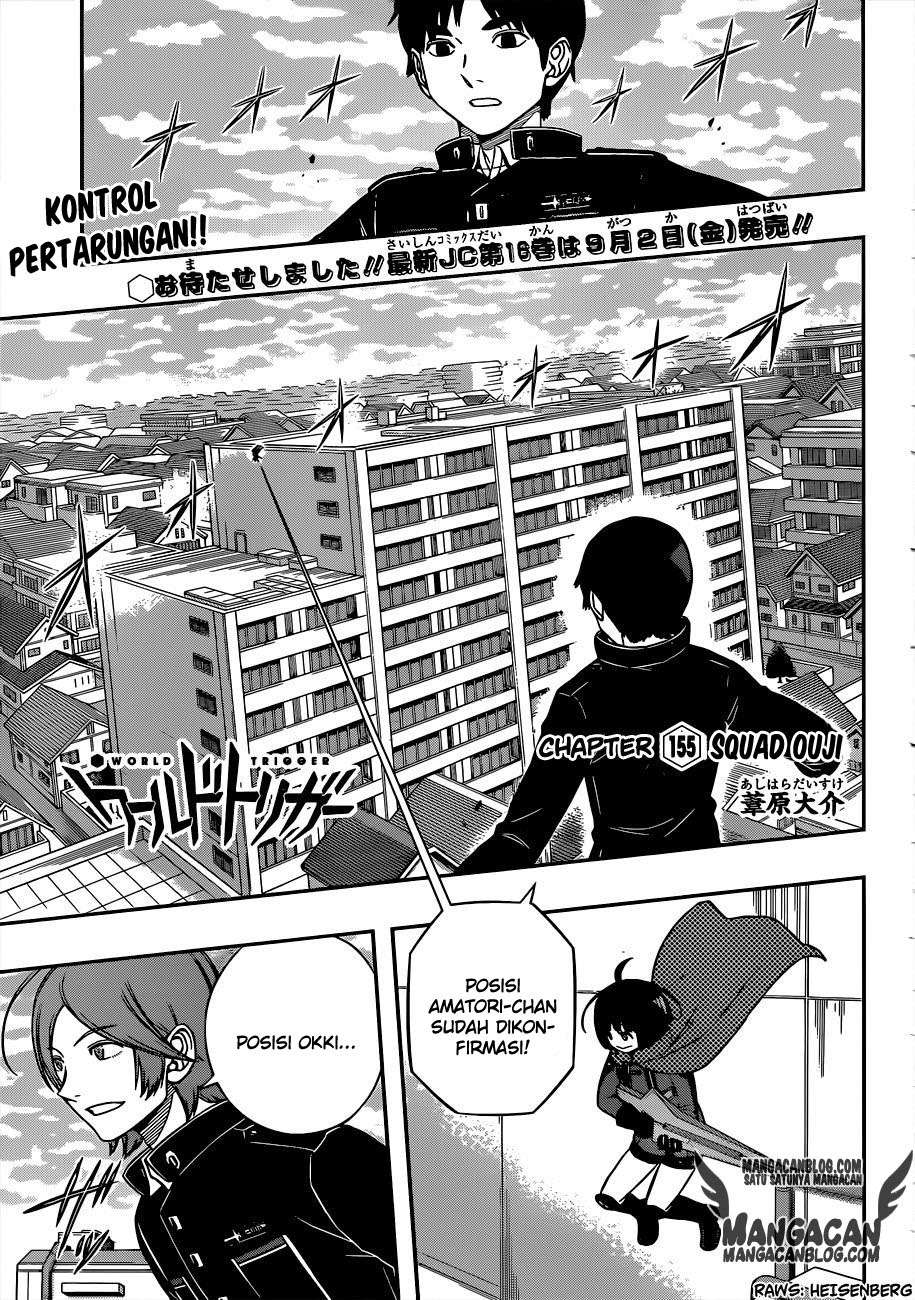 Komik World Trigger Chapter 155 gambar 1