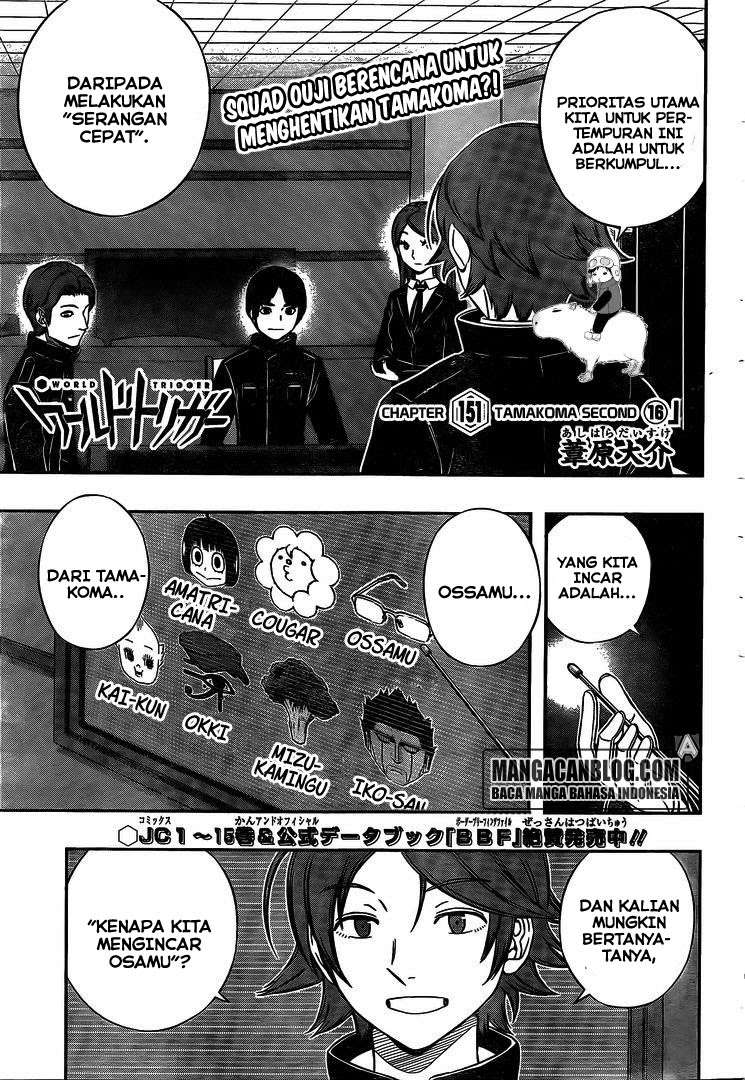 Komik World Trigger Chapter 151 gambar 1