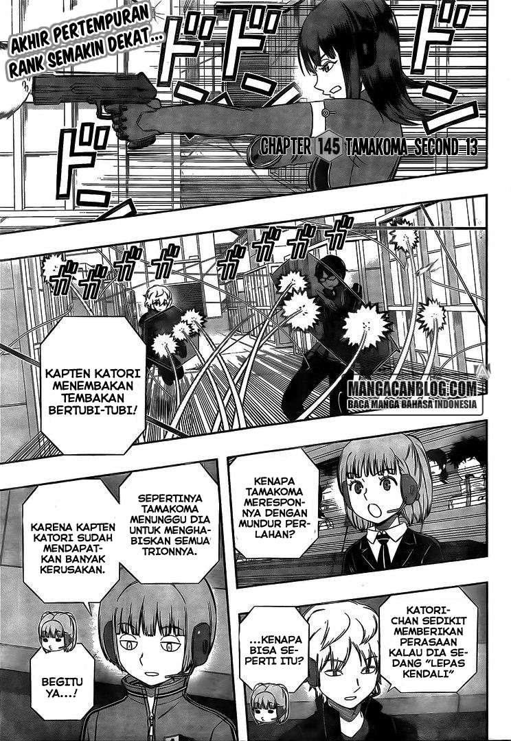 Komik World Trigger Chapter 145 gambar 1