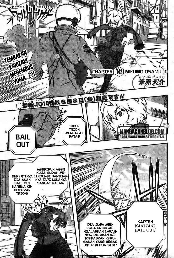 Komik World Trigger Chapter 143 gambar 1