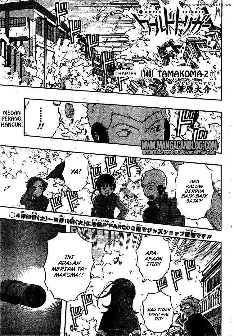Komik World Trigger Chapter 140 gambar 1