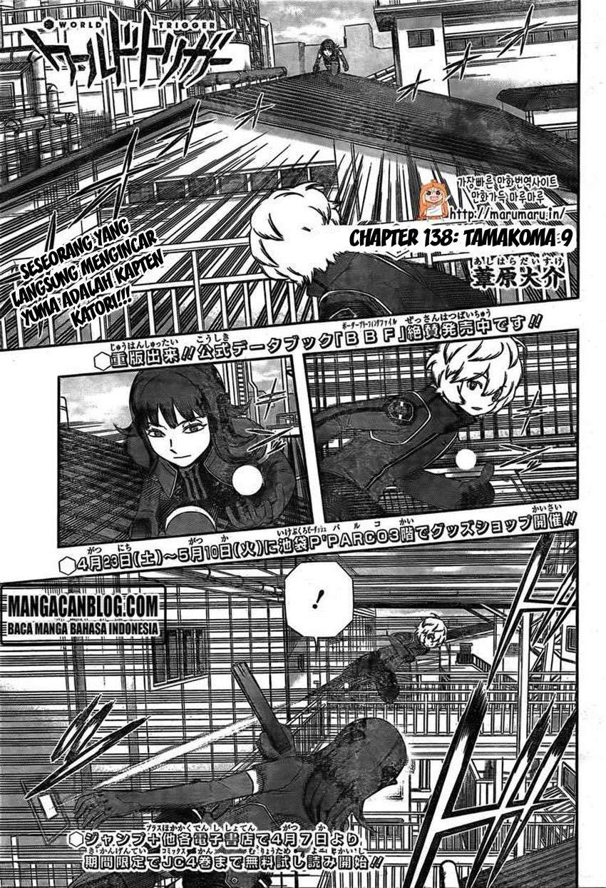 Komik World Trigger Chapter 138 gambar 1