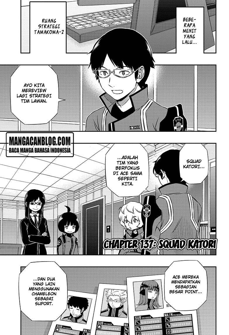 Komik World Trigger Chapter 137 gambar 1