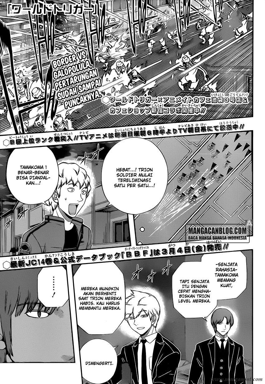 Komik World Trigger Chapter 132 gambar 1