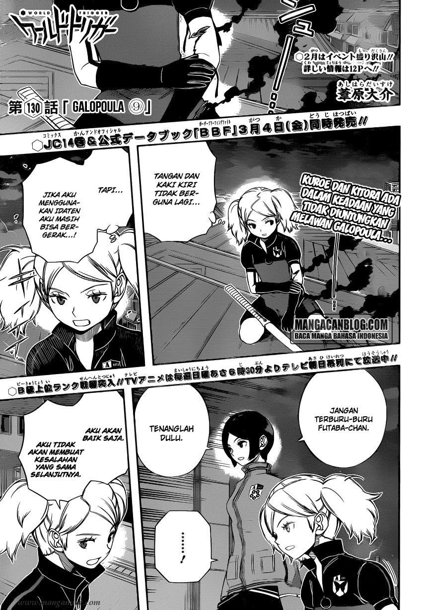 Komik World Trigger Chapter 130 gambar 1
