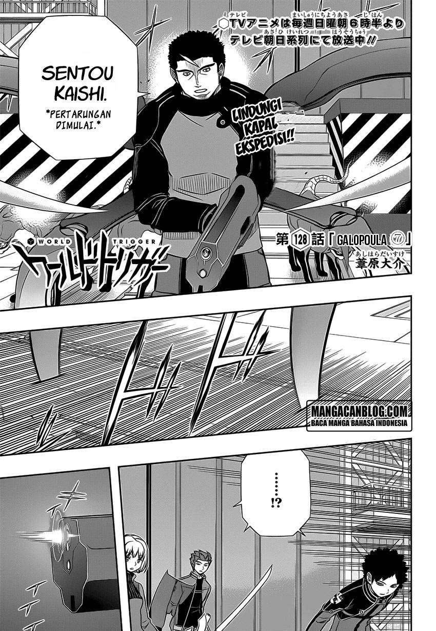 Komik World Trigger Chapter 128 gambar 1