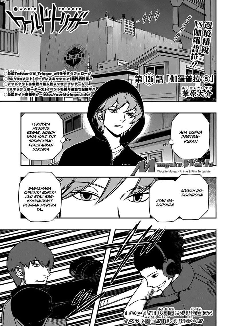 Komik World Trigger Chapter 126 gambar 1
