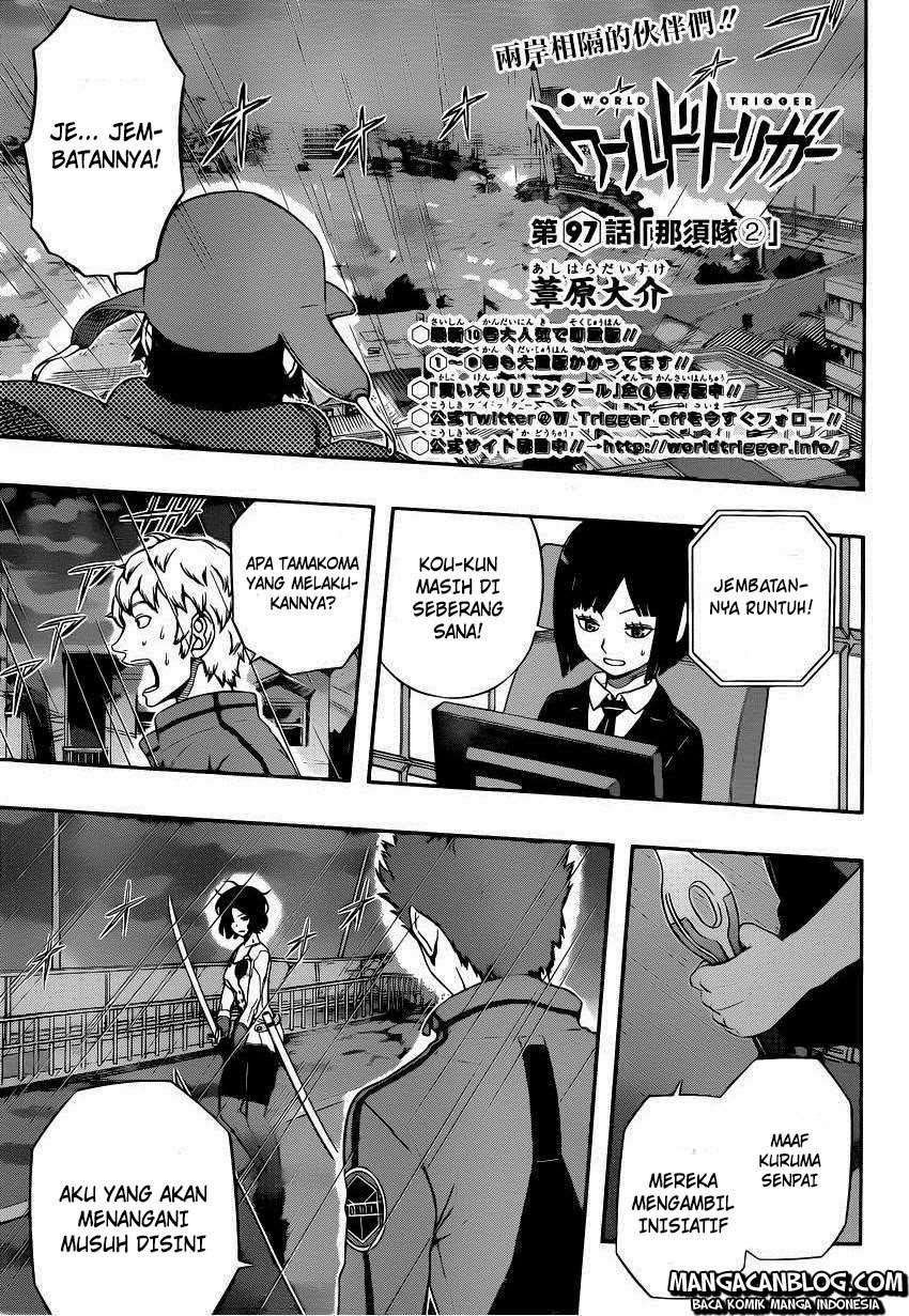 Komik World Trigger Chapter 97 gambar 1