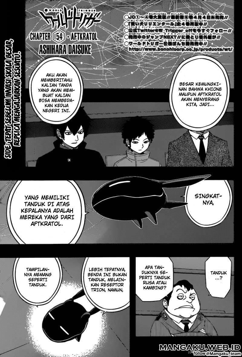 Komik World Trigger Chapter 54 gambar 1