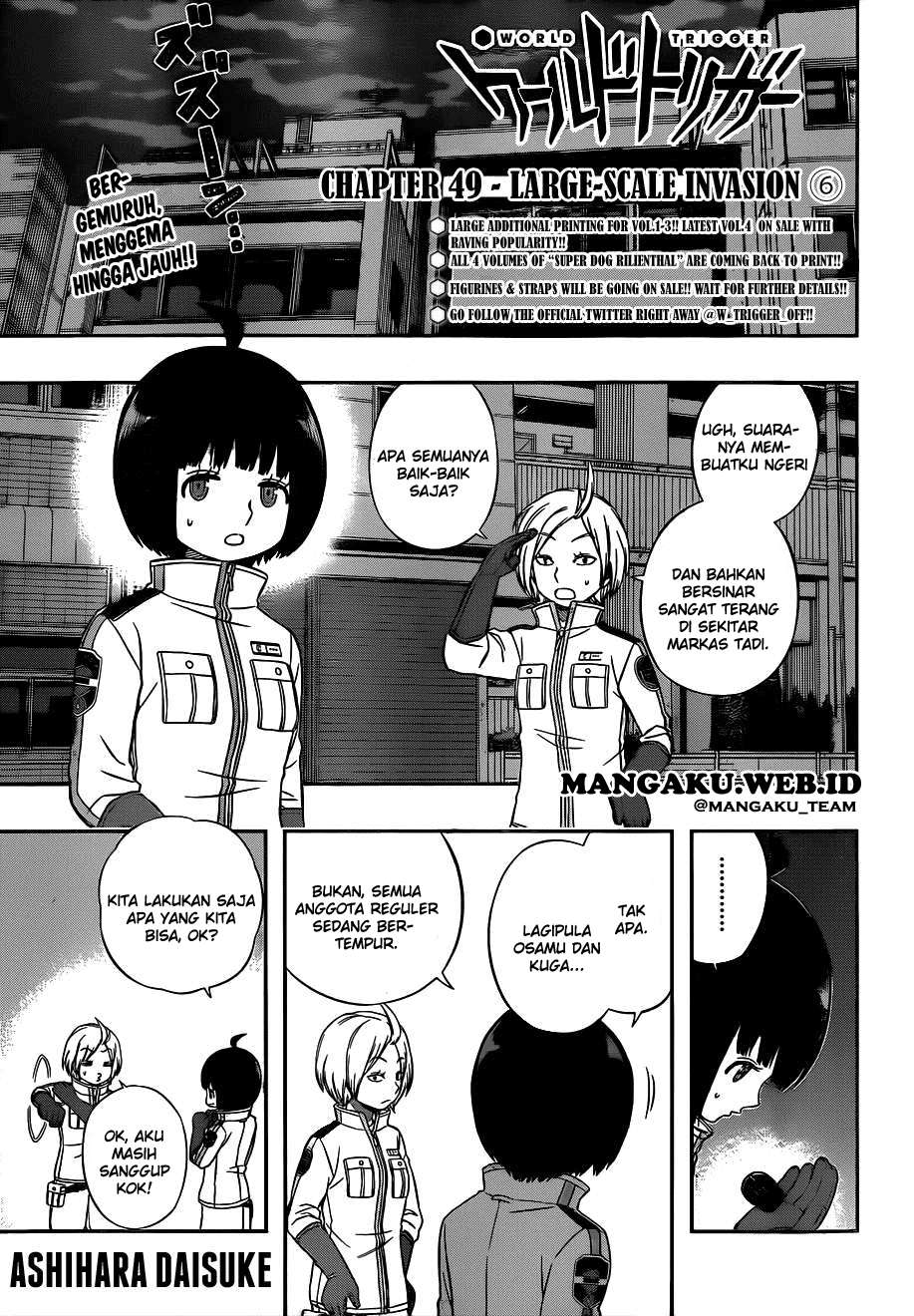 Komik World Trigger Chapter 49 gambar 1